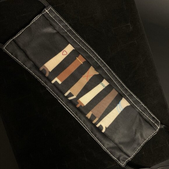 Unisex American Black Power Reusable Washable Face Mask With 2 Filters One Size - Picture 1 of 3